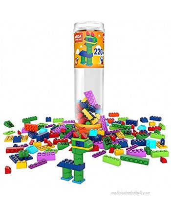 Mega Construx Wonder Builder 220 pcs Building Tube Building Toys for Kids 70 Pieces