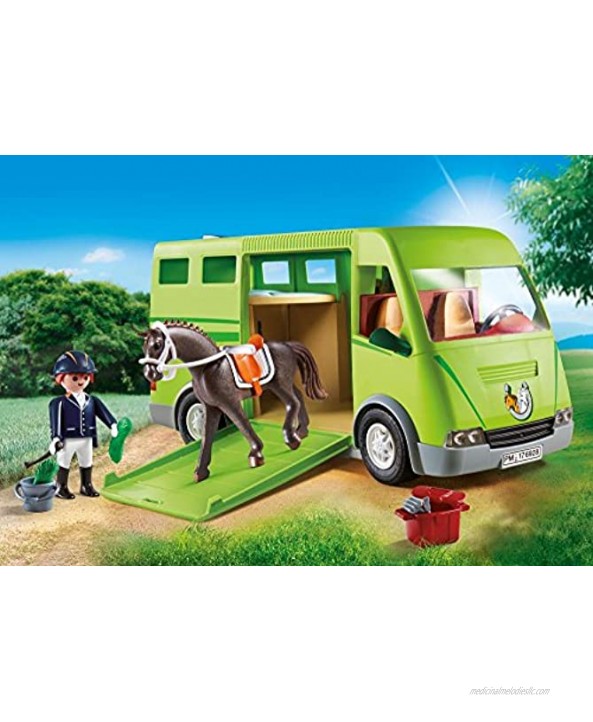 PLAYMOBIL Horse Transporter Building Set