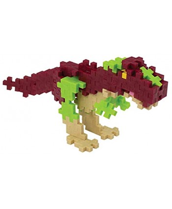PLUS PLUS T-Rex Dinosaur Tube 70 pc Construction Building Stem Steam Toy Kid Mini Puzzle Blocks