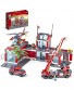 QLT City Fire Station Building Kit 774 Pcs Building Set Including Fire Station Fire Truck Fire Helicopter,Fire Fighter City Building Blocks STEM Toys Gift for Boys and Girls 6-12 Years Old