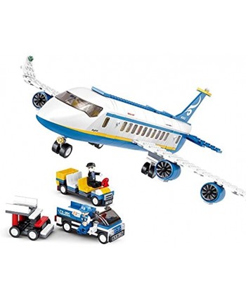 Sluban Aviation Blocks Plane Bricks Toy-Airbus M38-B0366