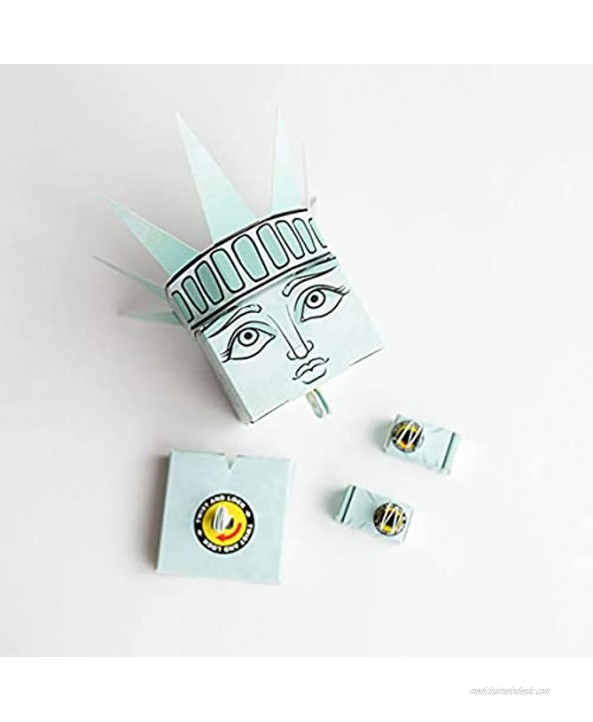 Cubles | Statue of Liberty | Build Your Own 3D Product Figures | A Sturdy No Glue No Scissors Activity
