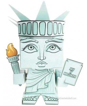 Cubles | Statue of Liberty | Build Your Own 3D Product Figures | A Sturdy No Glue No Scissors Activity