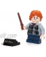 LEGO 2018 Harry Potter Minifigure Ron Weasley in Hoodie with Wand 75955