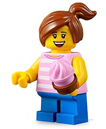 LEGO City Minifigure Girl with Ponytail with Cupcake 31077
