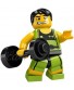 LEGO Collectable Minifigures: Weightlifter Minifigure Series 2 Bagged