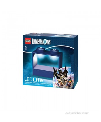 LEGO Dimensions LED Light-up Display Case for Minifigures Blue