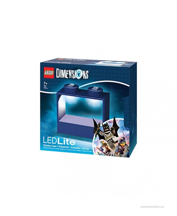 LEGO Dimensions LED Light-up Display Case for Minifigures Blue
