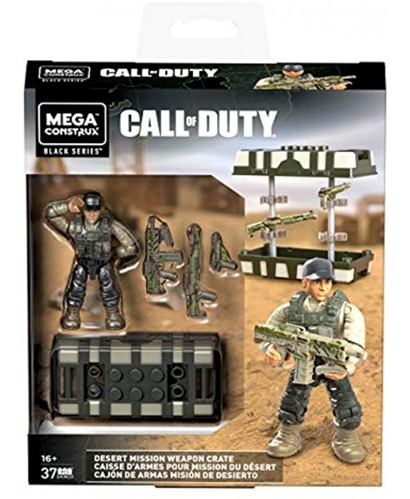 Mega Construx Call of Duty Desert Mission Weapon Crate