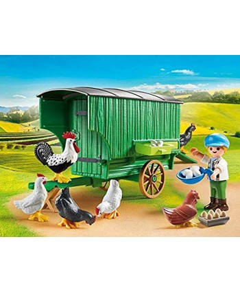 WOGE Country Playmobil Mobile Chicken House 70138