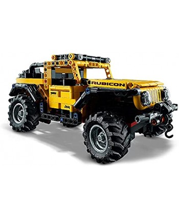 LEGO 42122 Technic Jeep Wrangler 4x4 Toy Car Off Roader SUV Model Building Set