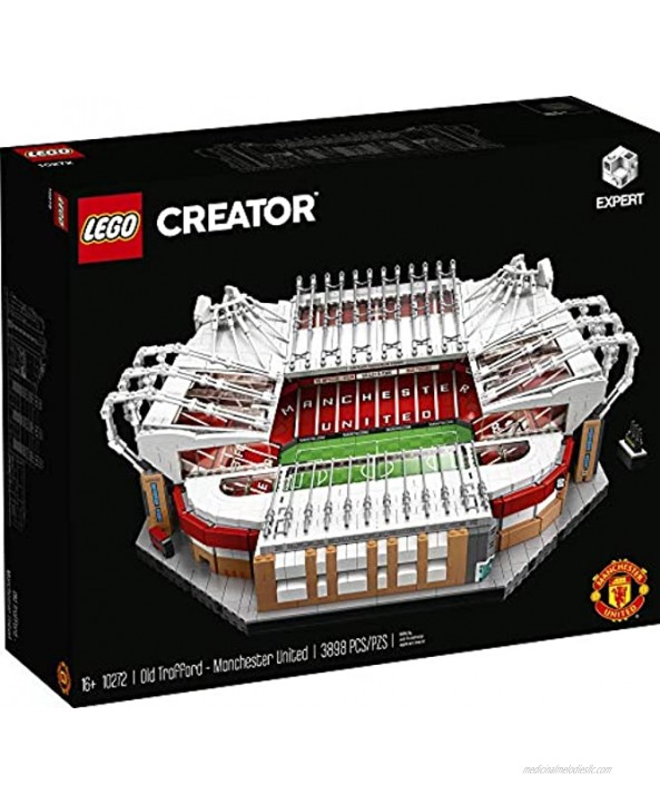 LEGO Creator Expert Old Trafford Manchester United 10272 Building Kit for Adults and Collector Toy 3,898 Pieces