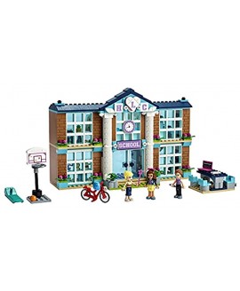 LEGO Friends Heartlake City School 41682 Building Kit; Pretend School Toy Fires Kids’ Imaginations and Creative Play; New 2021 605 Pieces