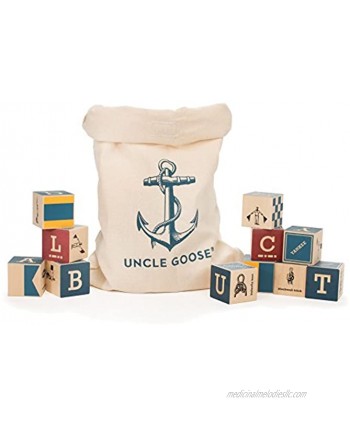 Uncle Goose Nautical Blocks with Canvas Bag Made in USA