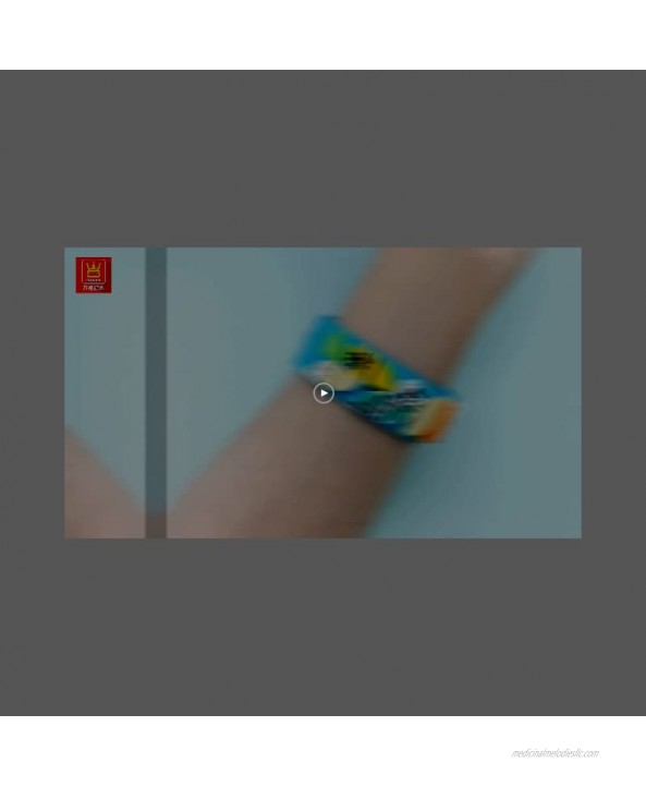 WANGE 6Pack Dots Bracelets Children's Building Blocks Wristband Toys Kid's Creative Gift …