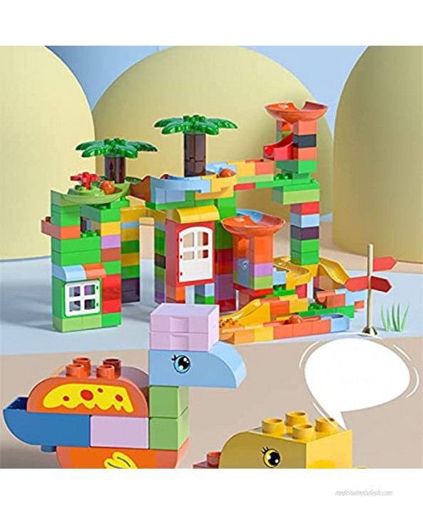 Xuteeya Kids Multi Activity Blocks Table Set with a Chair and 200pcs Big Building Blocks Toy Compatible Storage Table Learning Playing Water Sand Game Table Morandi