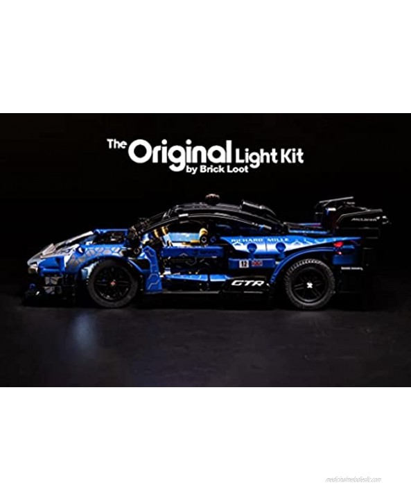 Brick Loot Deluxe LED Lighting Light Kit for Your Lego McLaren Senna GTR Set 42123 Note: The Model is NOT Included