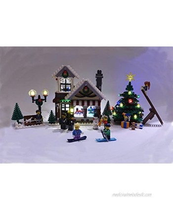 Brick Loot LED Lighting Kit for Lego Winter Village Toy Shop 2009 10199 Lego Set NOT Included
