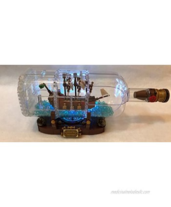 brickled Lighting kit for Lego Ideas Ship in a Bottle 21313  Lego Set not Included