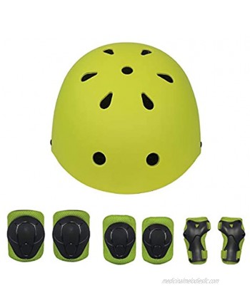 Kids Bike Helmet Knee Elbow Wrist Pads 2-8 Years Toddler to Youth for Bike Skateboarding Roller Blading Scooter Riding Bicycling Roller Skating and More