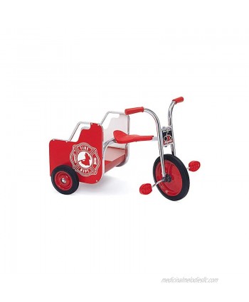 Angeles SilverRider Rickshaw 3 Wheel Toddler Bike Trike with Passenger Seat Kids Tricycle for Girls and Boys 3 Years Old and Up Red