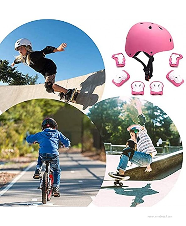 GLAF Kids Tricycles for 1 2 3 4 Years Old and Up Boys Girls Tricycle Kids Trike Toddler Tricycles Kids Bike Helmet Toddler Helmet for Ages 3-5 Boys Girls Kids Sports Protective Gear Set