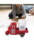 Mothinessto Pull-Back Vehicle Toy Tricycle Toy Durable for Gift for CollectionTricycle with Cup red