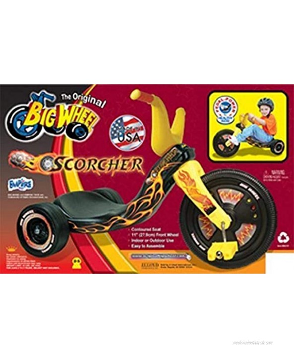 The Original Big Wheel Tricycle Mid-Size SCORCHER 11 Ride-On