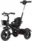 Tricycle for Toddler & Children Age 1-6 Years Kids 3 Wheels Pedal Trick with Inflation-Free Tires Storage Basket Steel Frame Lightweight,Black