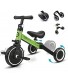 XJD 3 in 1 Kids Tricycles for 10 Month to 3 Years Old Kids Trike Toddler Bike Boys Girls Trikes for Toddler Tricycles Baby Bike Infant Trike with Adjustable Seat Height and Removable Pedal
