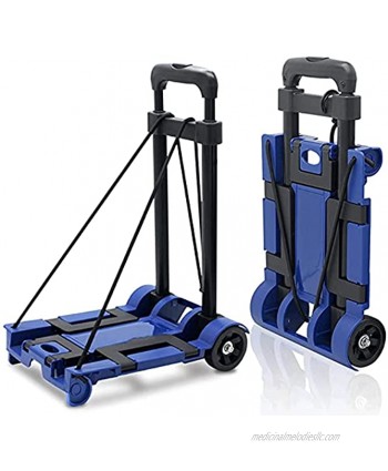 Hand Truck Metal Small Folding Heavy Duty Cart Shopping Trolley Save Time and Energy
