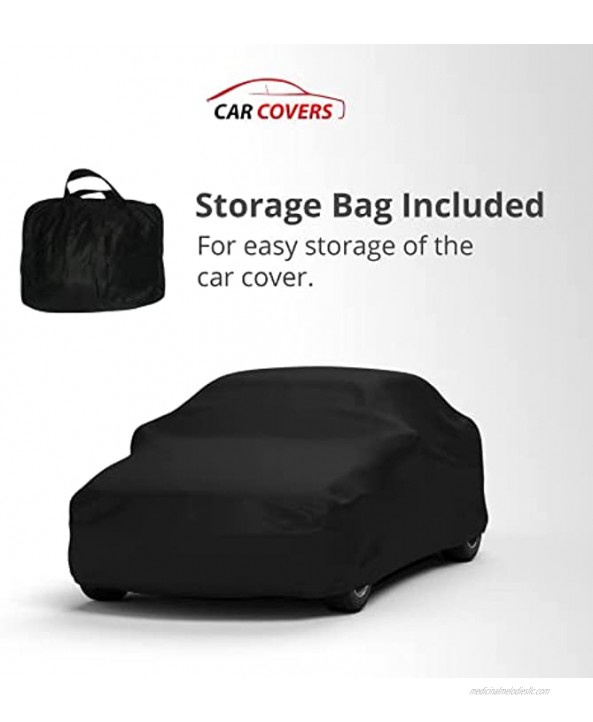 Indoor Car Cover Compatible with Chevrolet Chevelle Nomad 1955-1961 Black Satin Ultra Soft Indoor Material Guaranteed Keep Vehicle Looking Between Use Includes Storage Bag