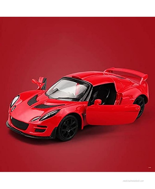 Nuoyazou Model The Door Can Be Opened Back to The Alloy Material Sports Car Force Boy Toy Car Children's Metal Shatter-Resistant Toy Car