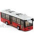 Nuoyazou Public Transportation Bus Children's Toy Can Simulation Voice Version of Urban Open Door Alloy Bus Sound and Light Pull Back Toy Car Metal Anti-Fall Boy Bus Toy Car