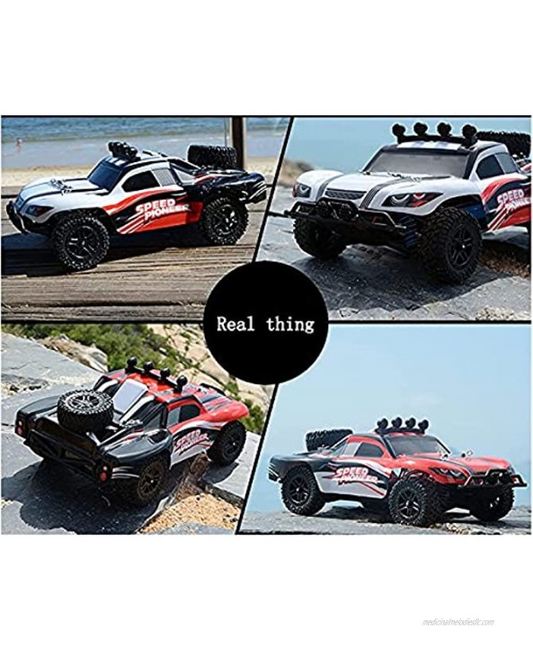 Nuoyazou RC Remote Control Cars Rechargeable 2.4Ghz Radio High Speed Off Road Racing Monster Truck SUV Four-Wheel Drive Toy Model Cars Climbing Car for Adults Kids Boys Gift