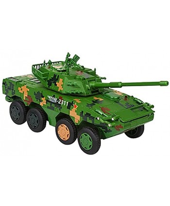 Nuoyazou Tank Toy Decoration Collection Wheeled Military Toy Car Model Alloy Armored Car Self-propelled Assault Gun Boy Toy Car