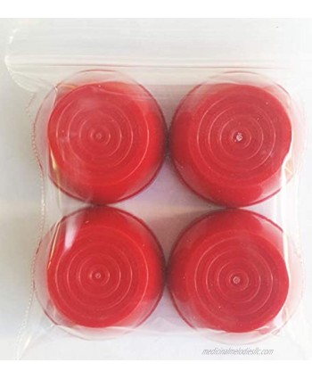 Quadrapoint Hub Caps for Radio Flyer Plastic & Folding Wagons 7 16" NOT for Wood or Steel Wagons