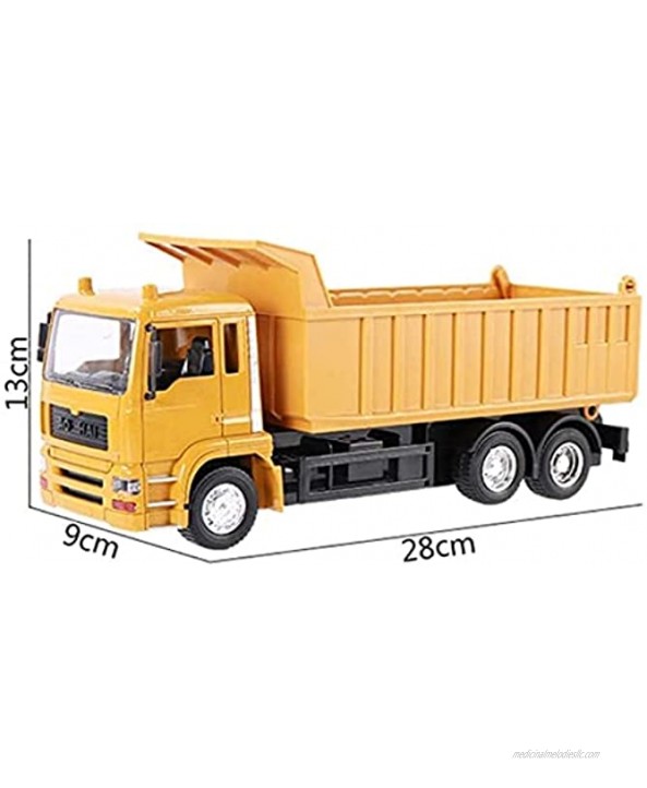 RENFEIYUAN 2.4Ghz Remote Control Dump Truck Offroad Vehicle Climbing Car Light Music Electric Simulation Dump Truck Boy Construction Vehicle Model Toy Car for Children excavators Toys